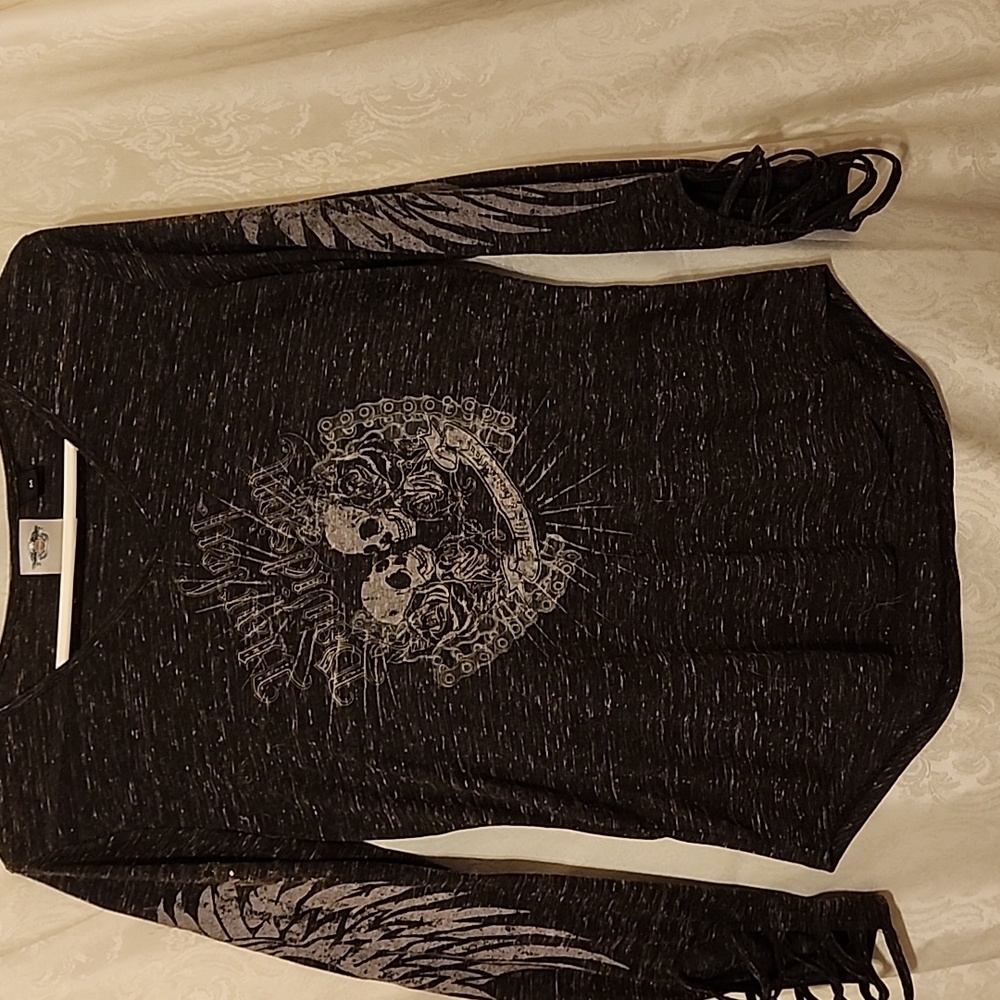 Harley Davison long sleeve shirt.  Women's Medium.
